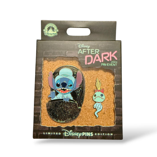 WDW Disney After Dark Haunted Mansion Attraction Takeover Ghost Stitch and Scrump Pin