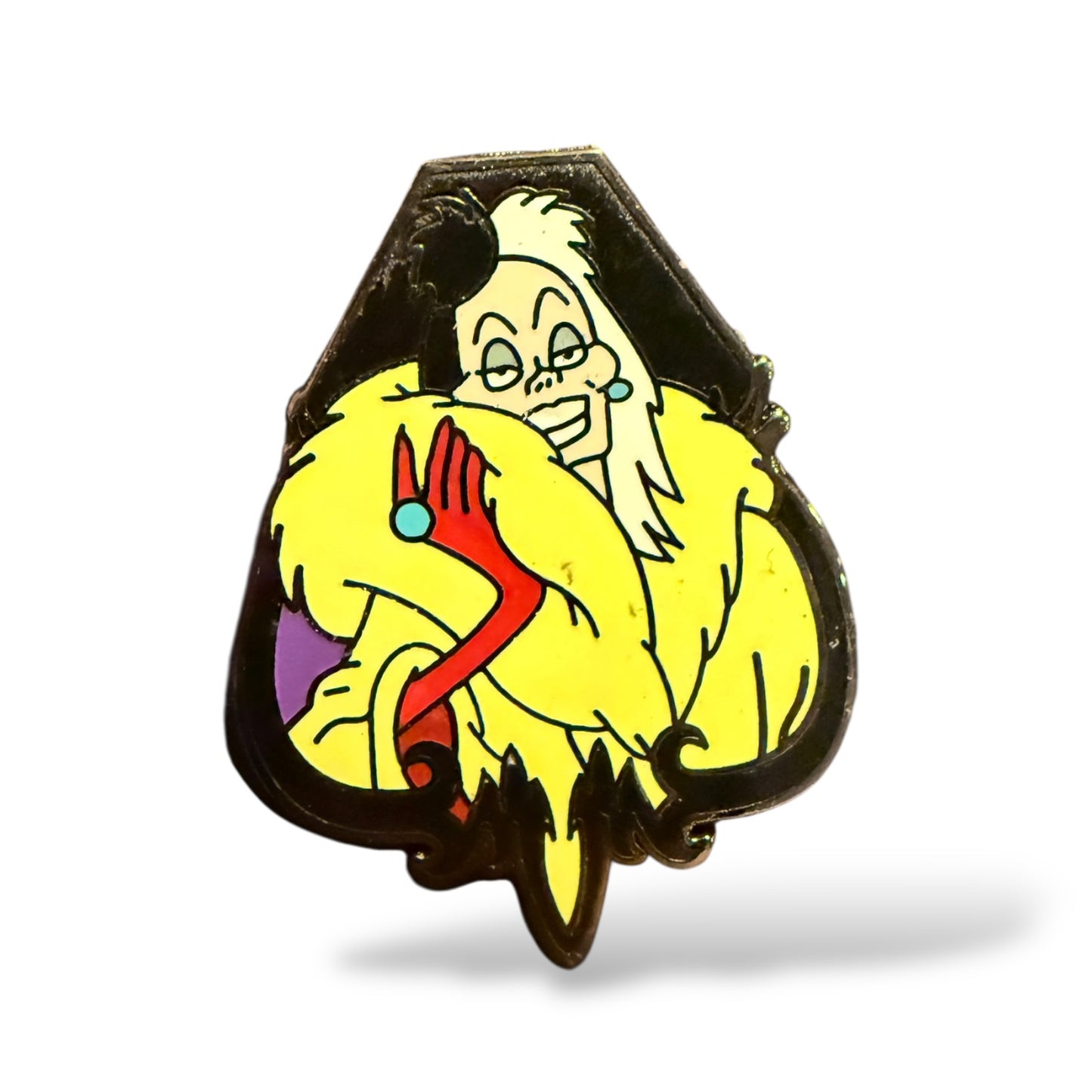 Disney Parks Villains Puzzle Cruella Pin