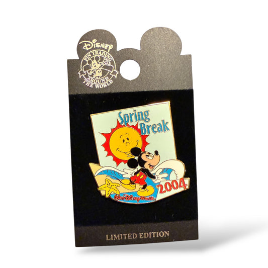 WDW Mickey Mouse Spring Break 2004 Pin