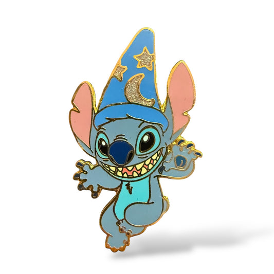 WDI Stitch With Sorcerer Hat Pin