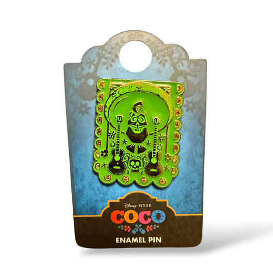 Loungefly Pixar Coco Banner Ernesto de la Cruz Pin