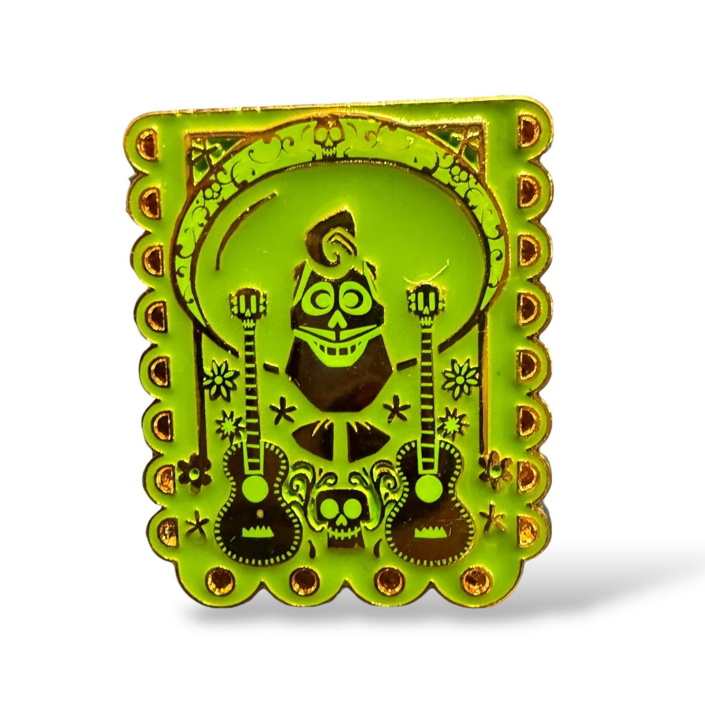 Loungefly Pixar Coco Banner Ernesto de la Cruz Pin