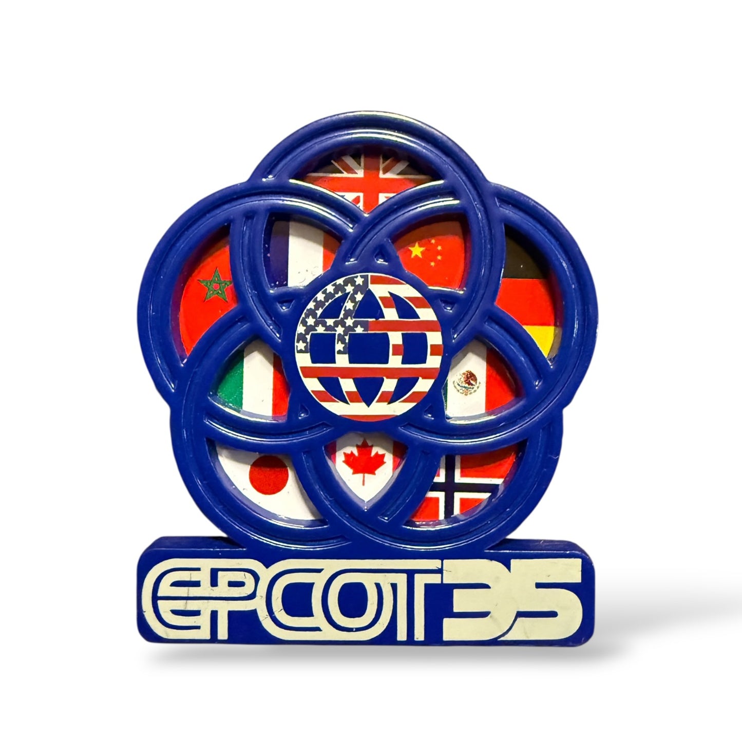 WDW Epcot 35th Anniversary World Showcase Pin