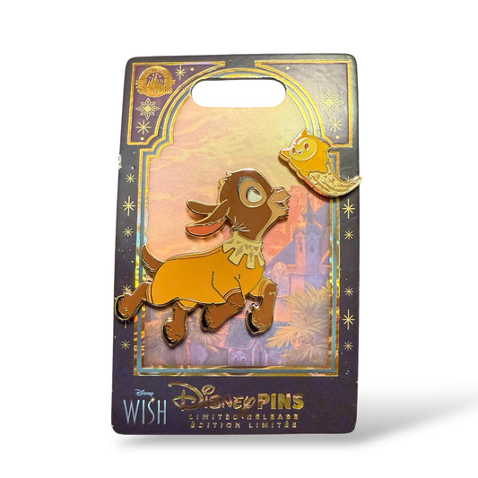 Disney Parks Valentino and Star Wish Pin Set