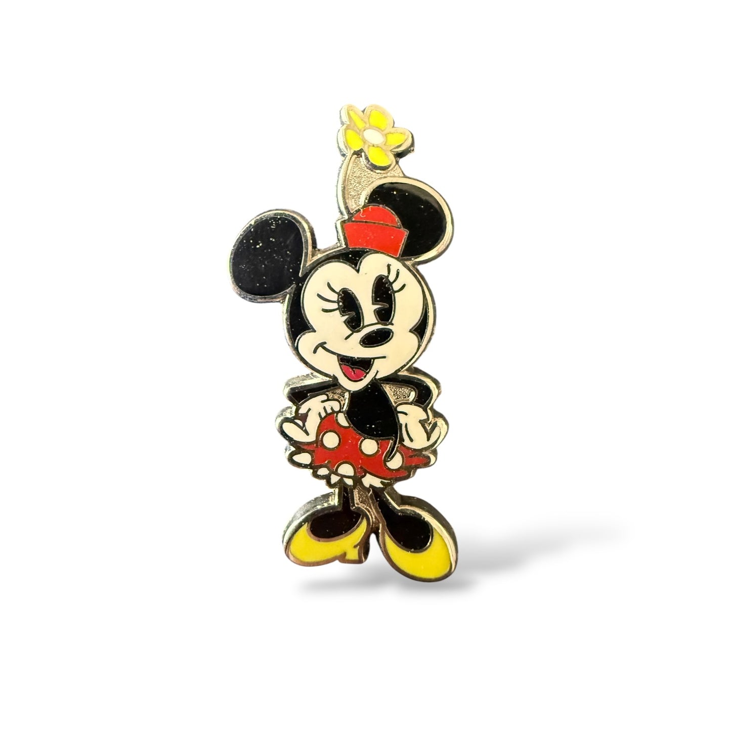 Disney Parks Mickey Mouse Shorts Booster Minnie Mouse Pin