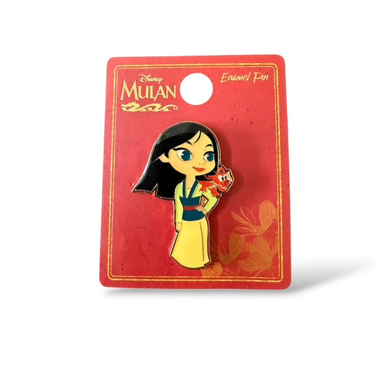 Loungefly Mulan and Mushu Chibi Pin