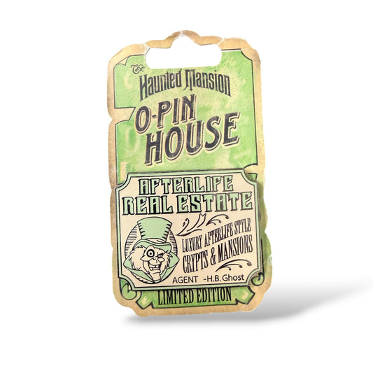 DLR Haunted Mansion O'Pin House Advertisement Afterlife Real Estate Pin