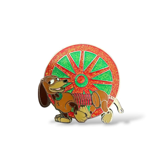 HKDL Toy Story Land Tin Pin Slinky Dog Pin