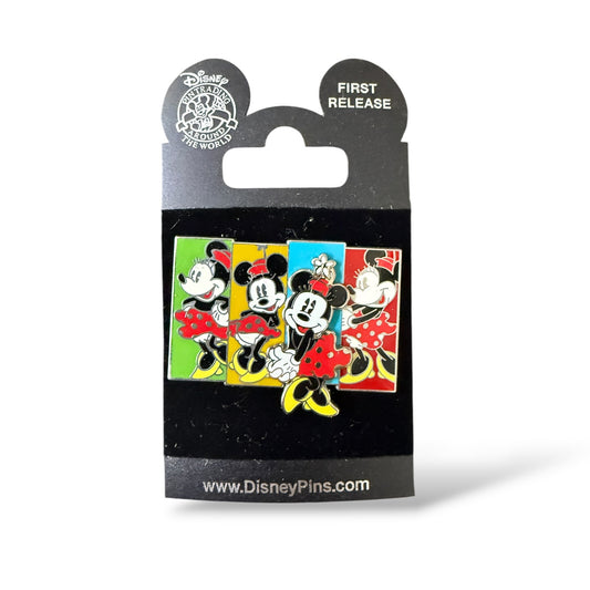 Disney Parks Colorful Panels Minnie Mouse Pin