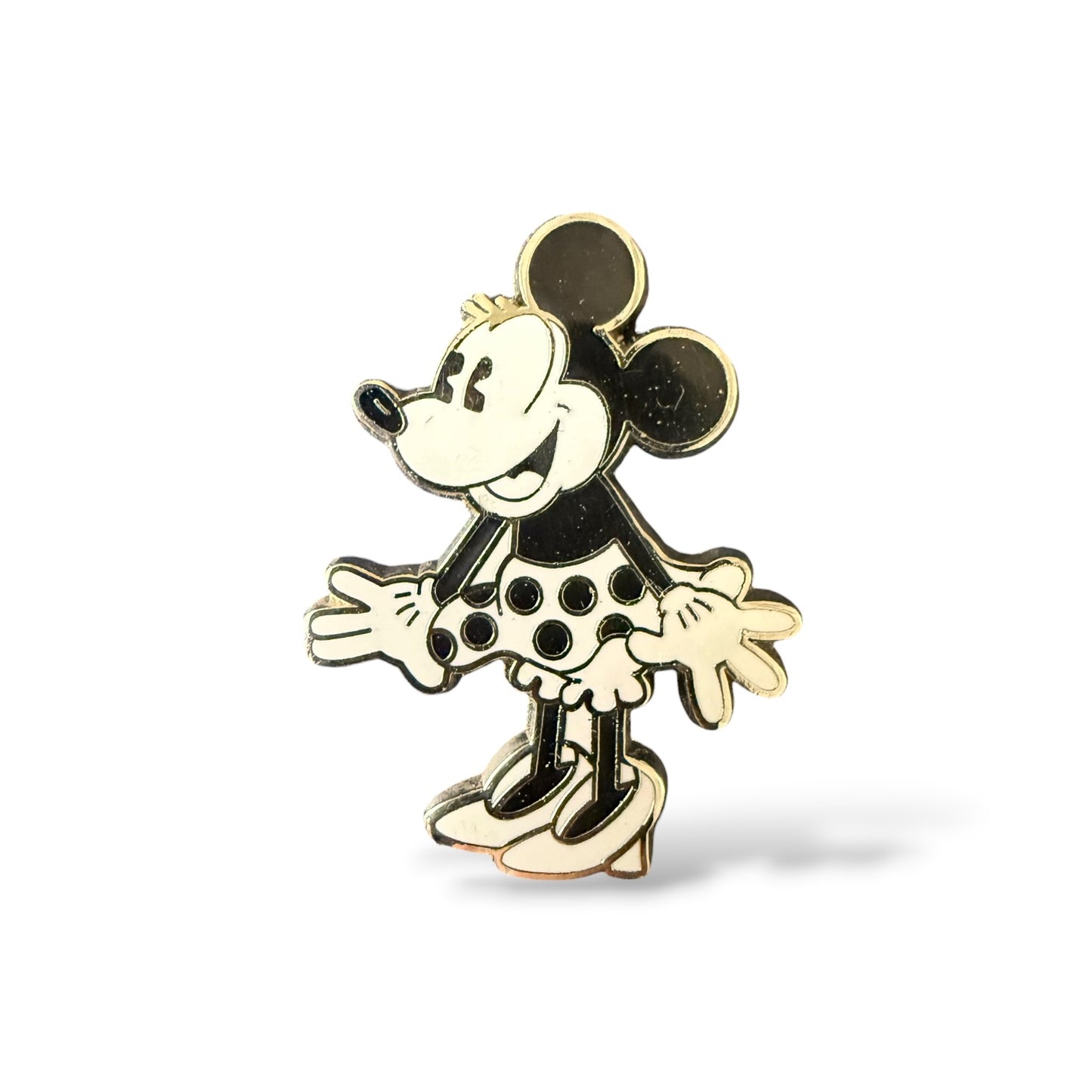 Disney Parks Vintage Pie Eyed Minnie Mouse Pin