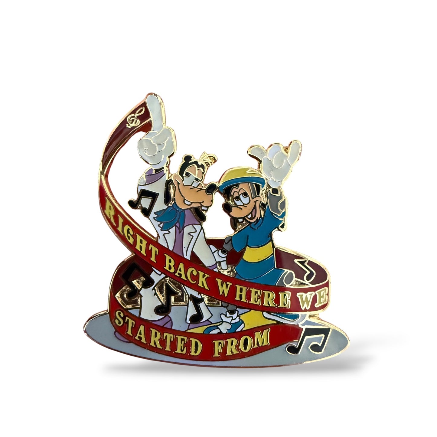 Disney Store Magical Musical Moments Right Back Where We Started From Pin