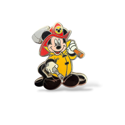 Disney Parks Mickey Mouse Professions Mystery Fireman Pin