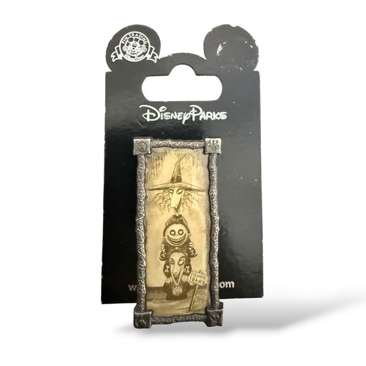 Disney Parks Nightmare Before Christmas Haunted Mansion Stretching Portrait Lock, Shock, and Barrel Pin