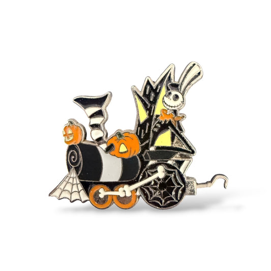 Disney Parks Nightmare Before Christmas 20th Anniversary Railroad Mystery Jack Engine Pin