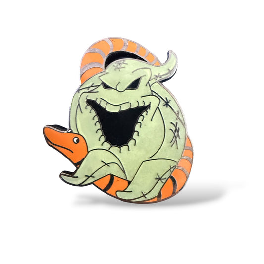 Disney Parks Tim Burton's The Nightmare Before Christmas Lanyard Oogie Boogie Pin