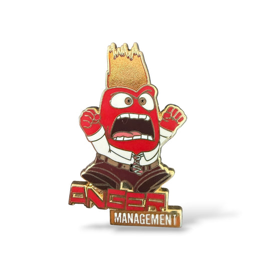 Disney Parks Anger Management Inside Out Pin