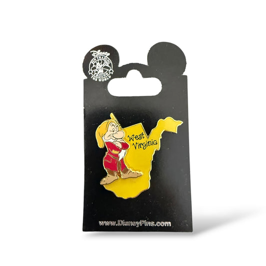 Disney Parks State Character Grumpy Pin