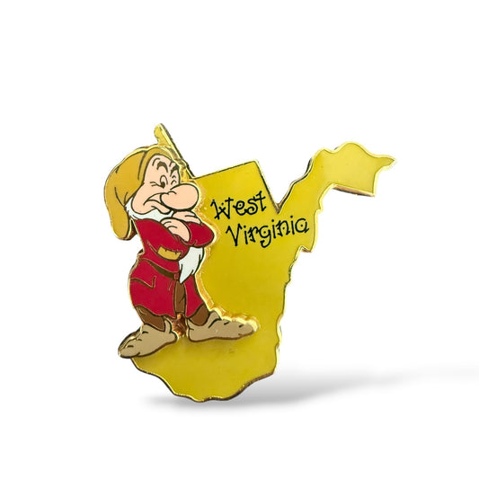 Disney Parks State Character Grumpy Pin