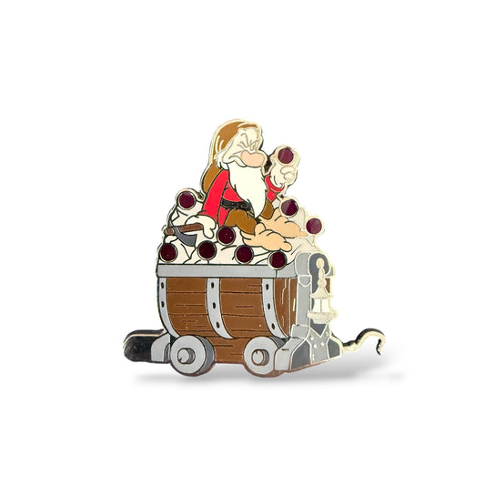 Disney Parks Snow White and the Seven Dwarfs Mine Car Train Mystery Grumpy Pin