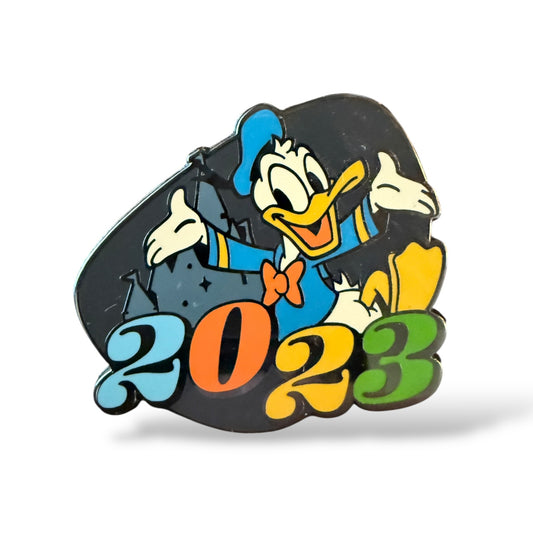Disney Parks 2023 Booster Donald Pin