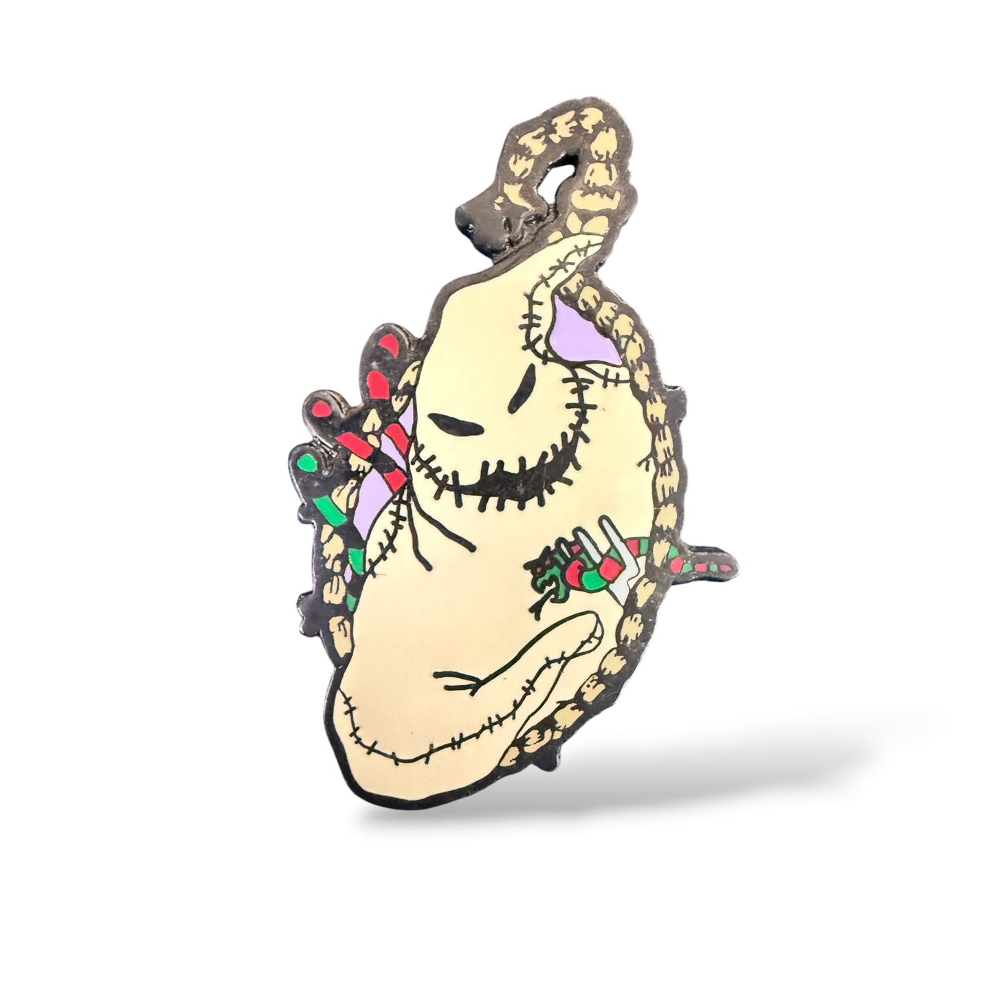 Disney Parks Nightmare Before Christmas Hanging Oogie Boogie Pin