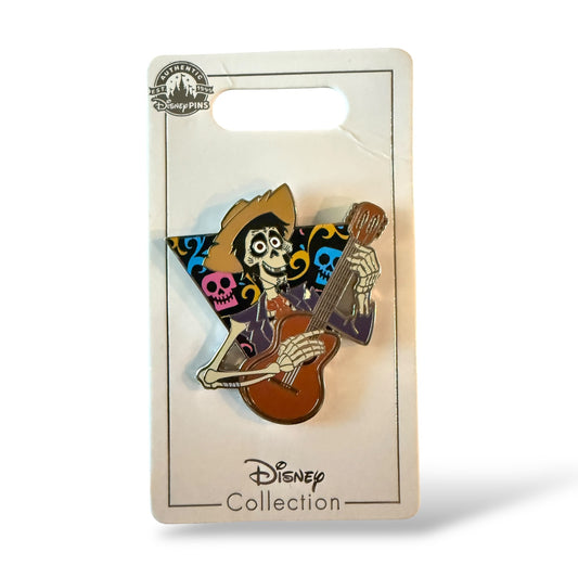 Disney Parks Hector Playing Guitar Pin