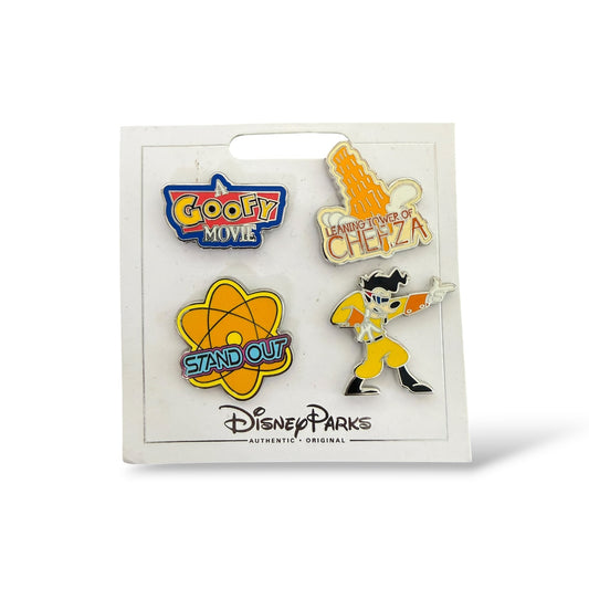 Disney Parks A Goofy Movie Icons Pin Set