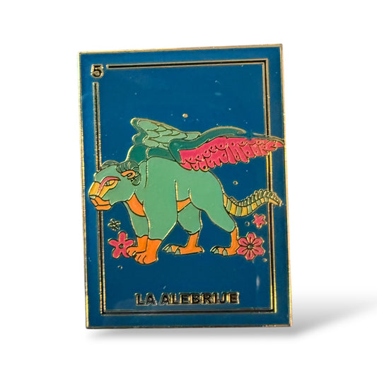Loungefly Coco Loteria Card Mystery La Alebrije Pepita Pin