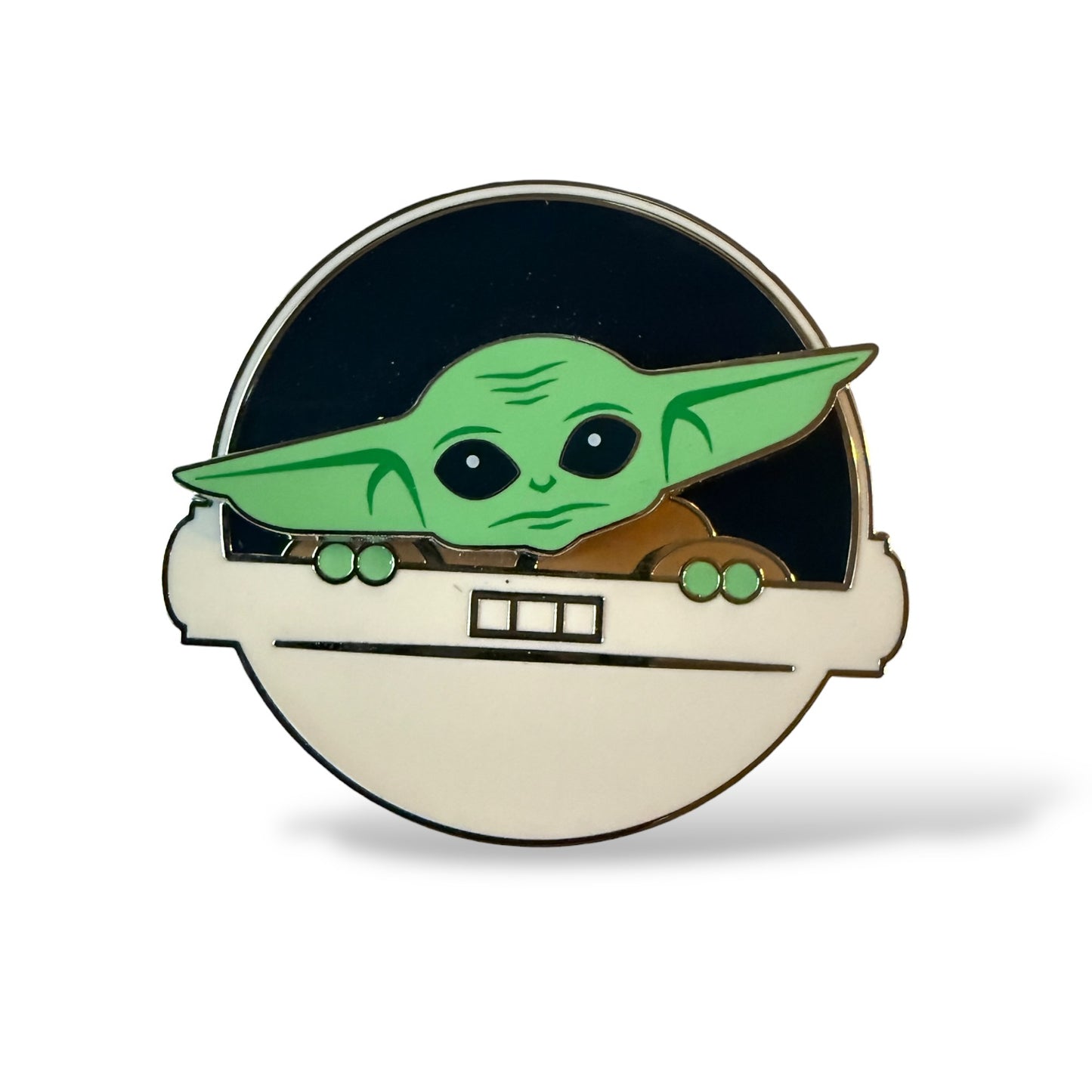 Disney Parks Star Wars Mandalorian Grogu in Pod Swivel Head Pin
