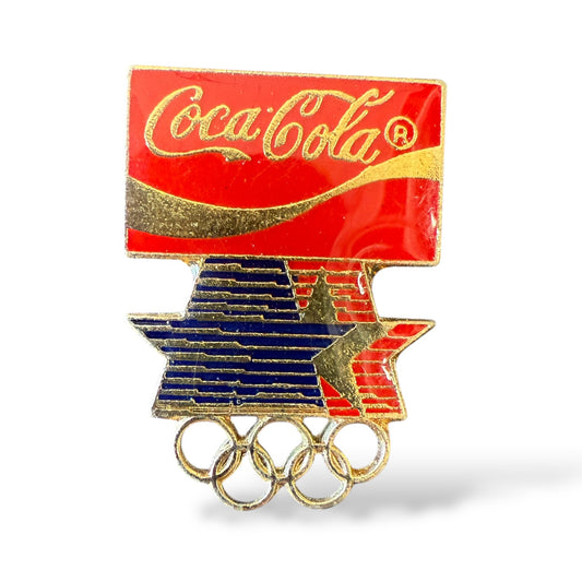 Olympics Official Sponsor Coca-Cola Pin