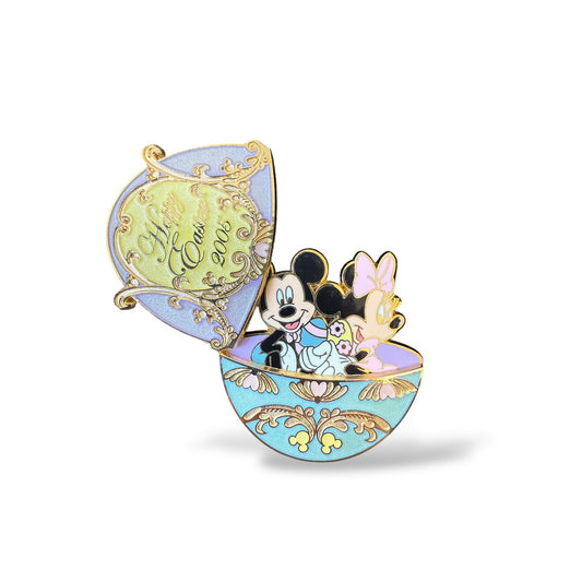 WOD NYC Happy Easter 2005 Mickey and Minnie Pin