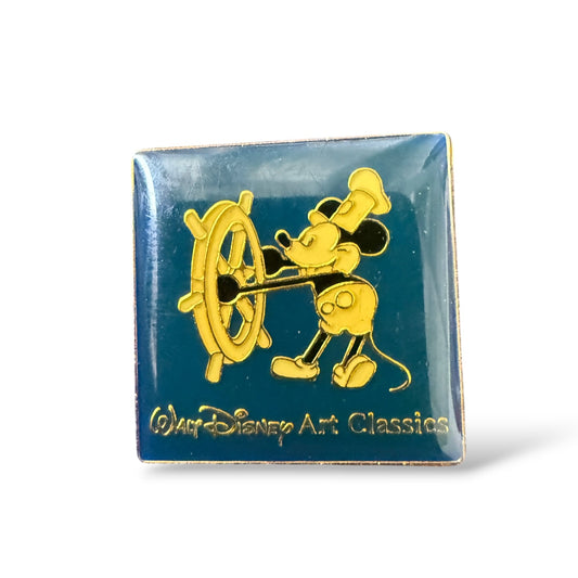 Disney Parks Walt Disney Art Classics Blue Steamboat Willie Mickey Pin