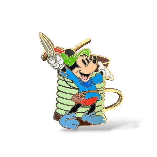Disney Parks Through the Years Starter Brave Little Tailor Pin