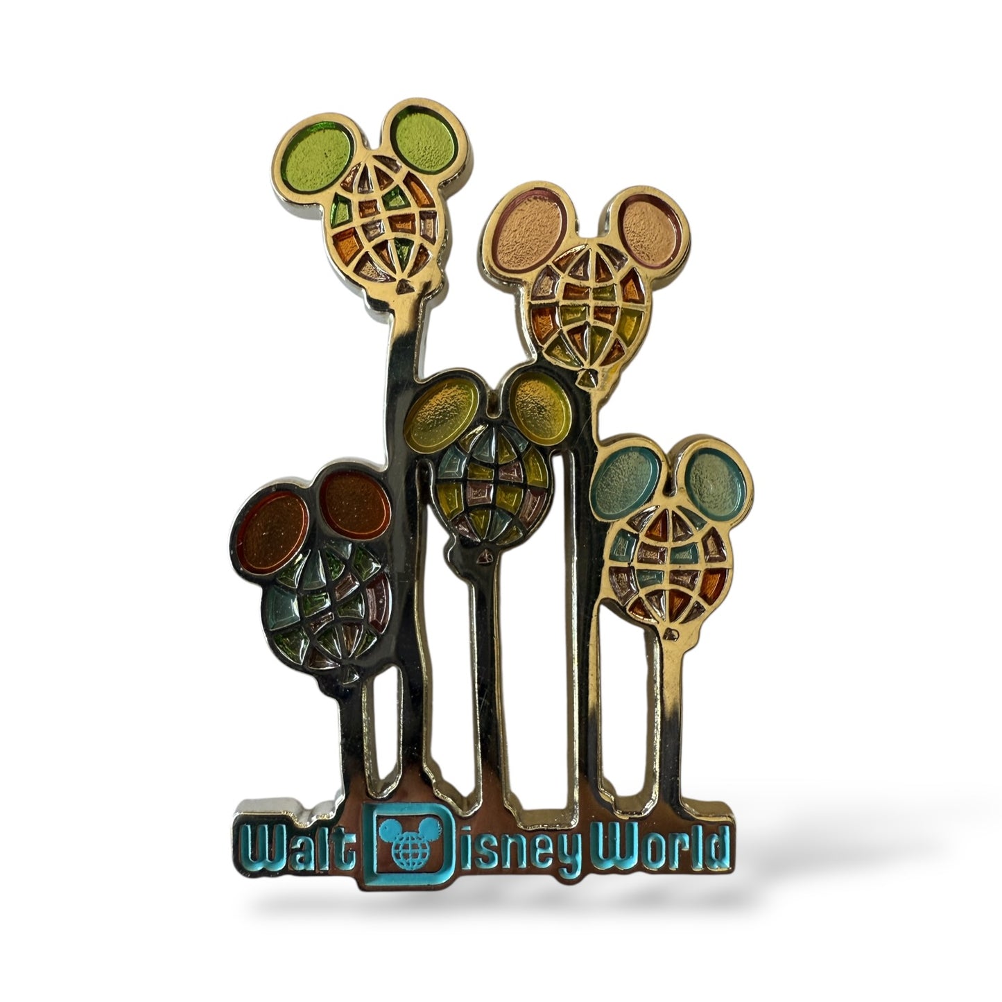 WDW 50th Anniversary Retro Vault Mickey Balloons Pin