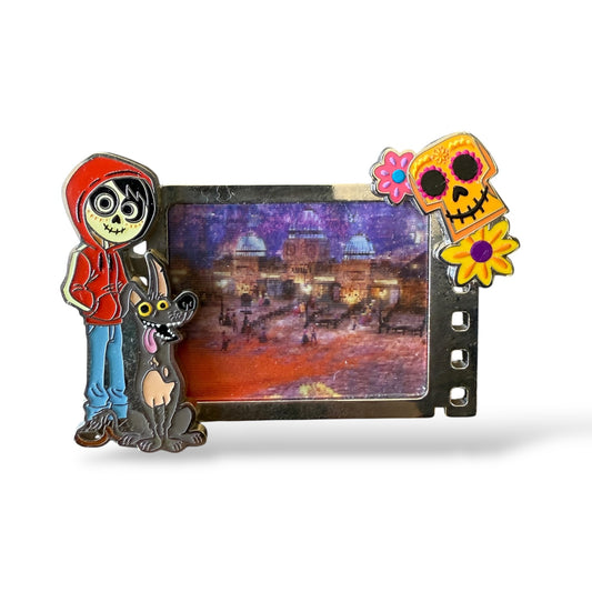 SDR Film Frame Miguel and Dante Coco Pin