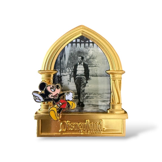 DLR Walt Disney and Mickey Walk in Footsteps Pin