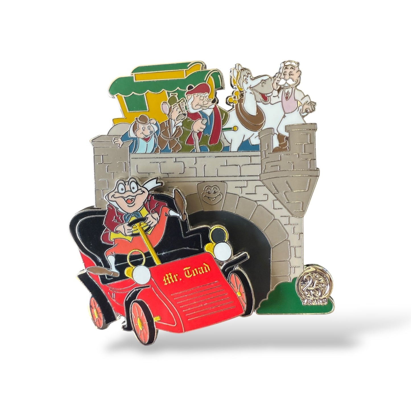 Disney Parks Disney Artist Collection Mr. Toad's Wild Ride Maria Stuckey Pin