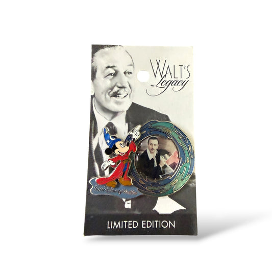 WDW Walt's Legacy Collection Sorcerer Mickey Fantasia Pin