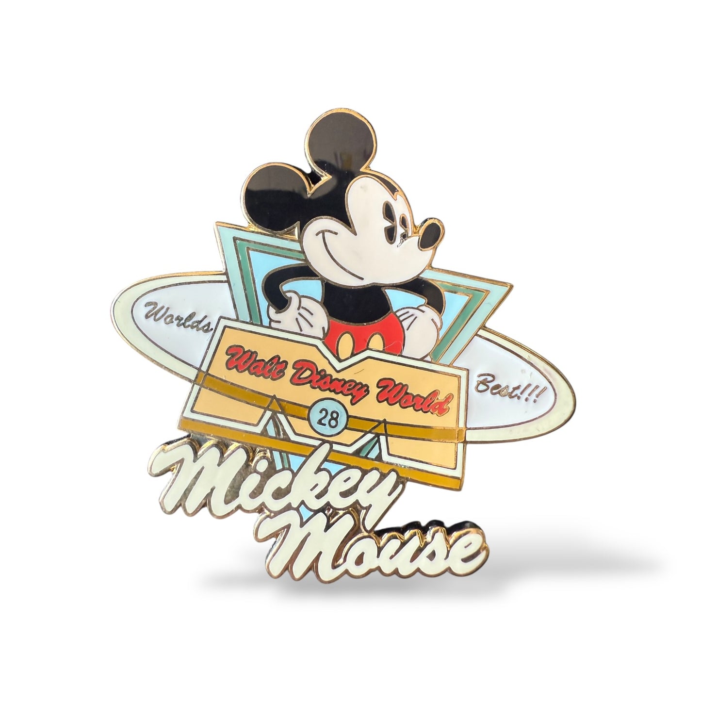 WDW World's Best Mickey Mouse Pin