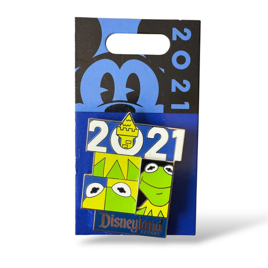 WDW Character Block Kermit The Frog Pin