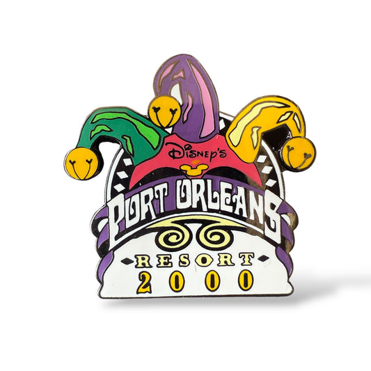 WDW Port Orleans Resort 2000 Jester Hat Pin