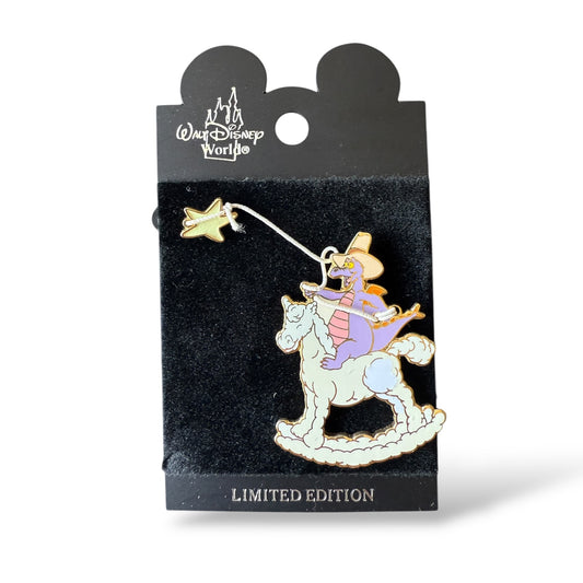 WDW Figment On A Rocking Horse Roping A Star Pin