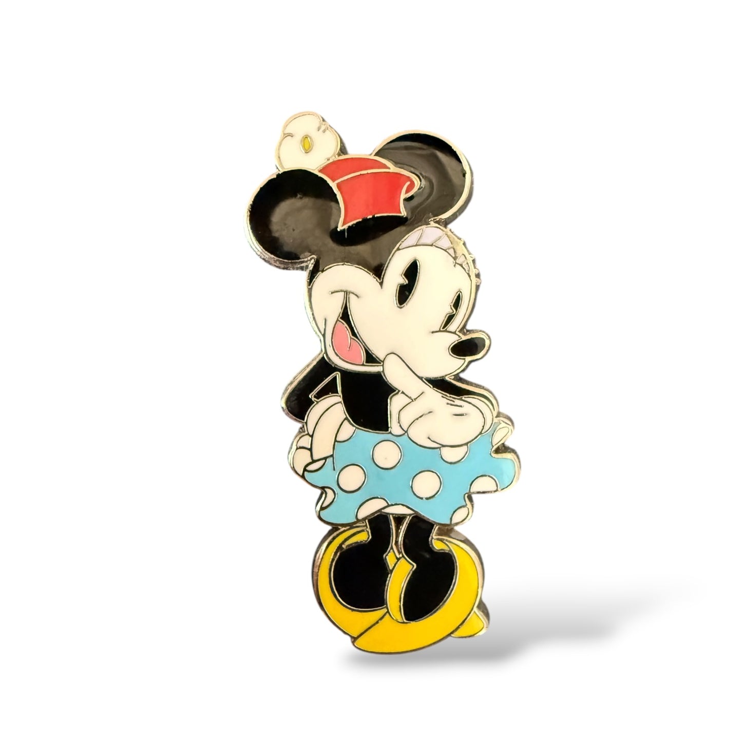 Disney Parks Character Booster Minnie Mouse Pin