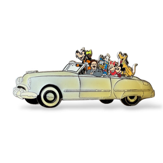 Prototype DLR Walt Disney and Fab 5 Gray Cadillac Driving Pin