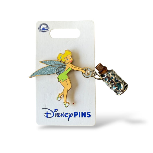 Disney Parks Tinker Bell Vial of Magic Dust Dangle Pin