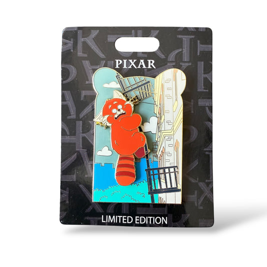 Monogram Balcony Series Turning Red Mei Mei Panda Pin