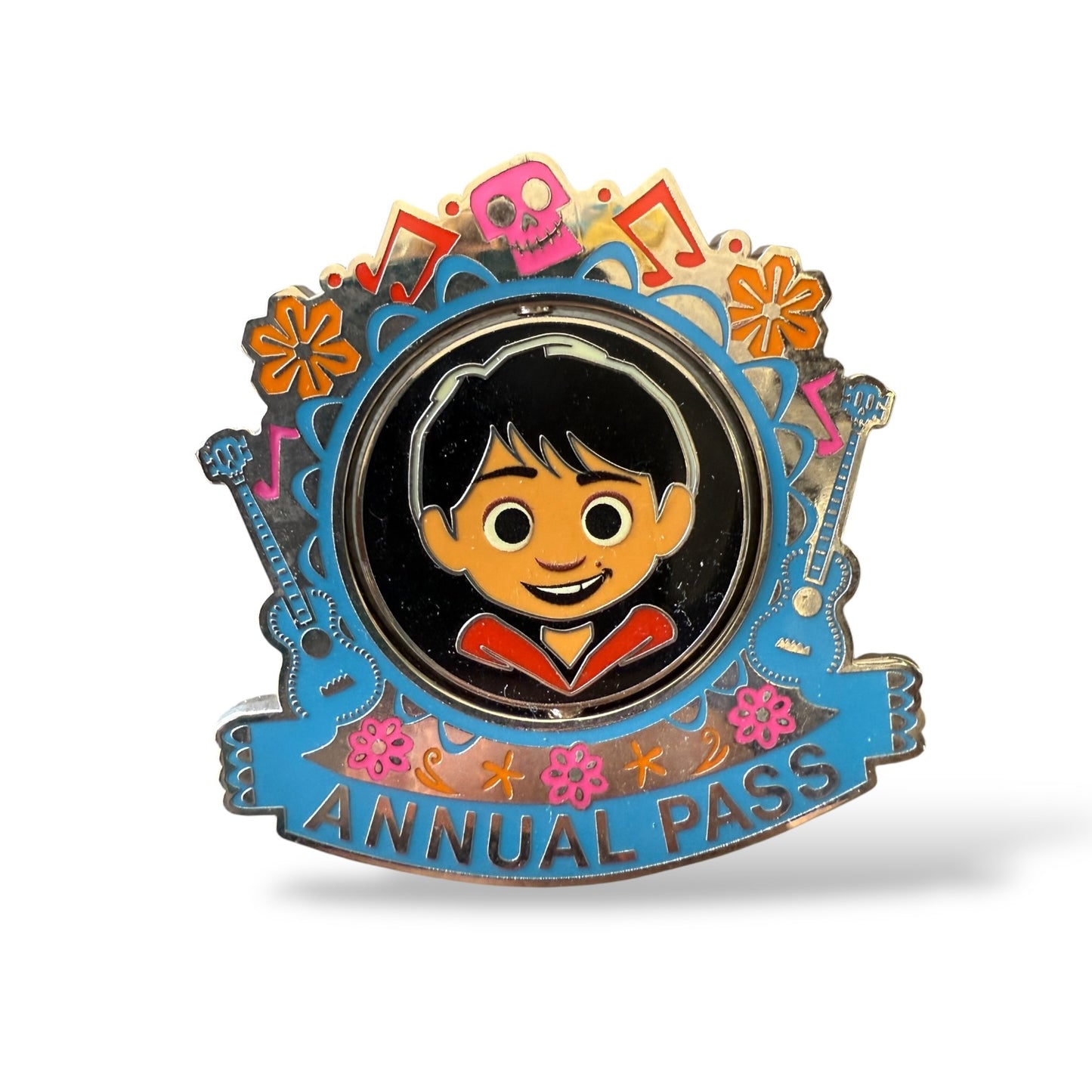 SDR Annual Pass Miguel Coco Spinner Pin