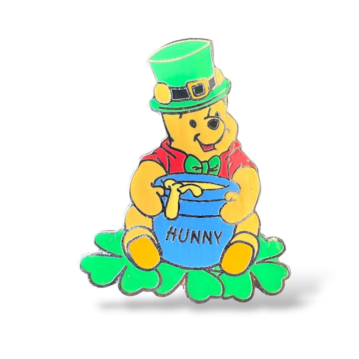 DLR St. Patrick's Day 2001 Pooh Pin