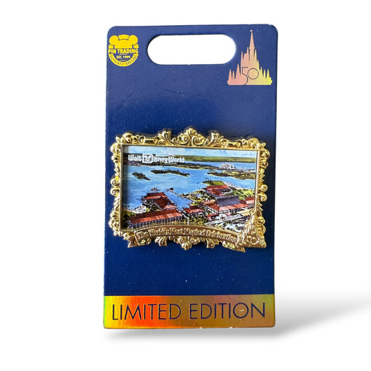 WDW 50th Anniversary Countdown Polynesian Pin