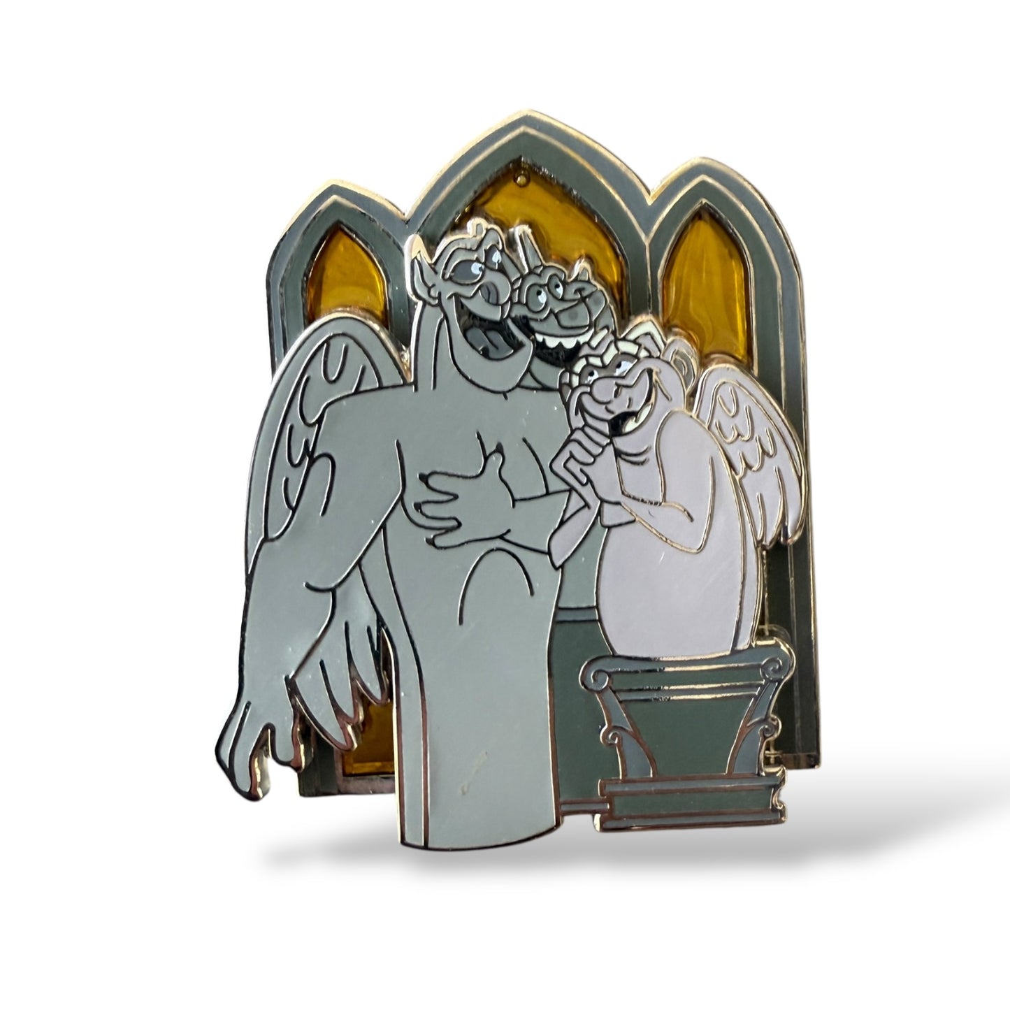 Disney Parks Hunchback of Notre Dame 25th Anniversary Gargoyles Victor, Hugo, and Laverne Pin